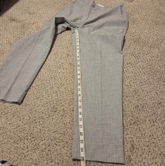 Brochu Walker Westport Brushed Pant RMB3900 Women's Cropped Trouser XS Gray - Picture 8 of 13